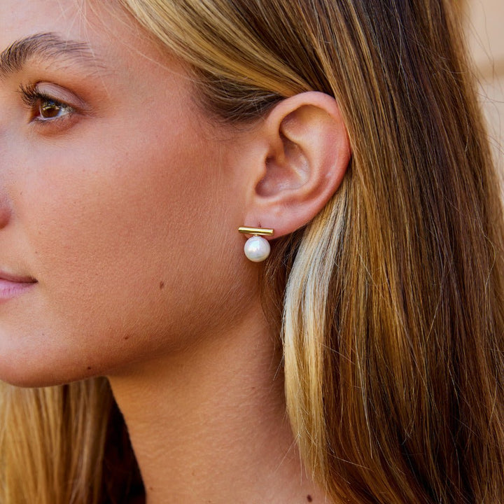Pendientes perlas Yuna