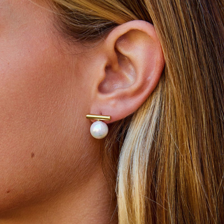 Pendientes perlas Yuna